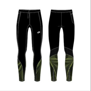 XRIDE III PANTS PRT (BLK/YLW NEO)