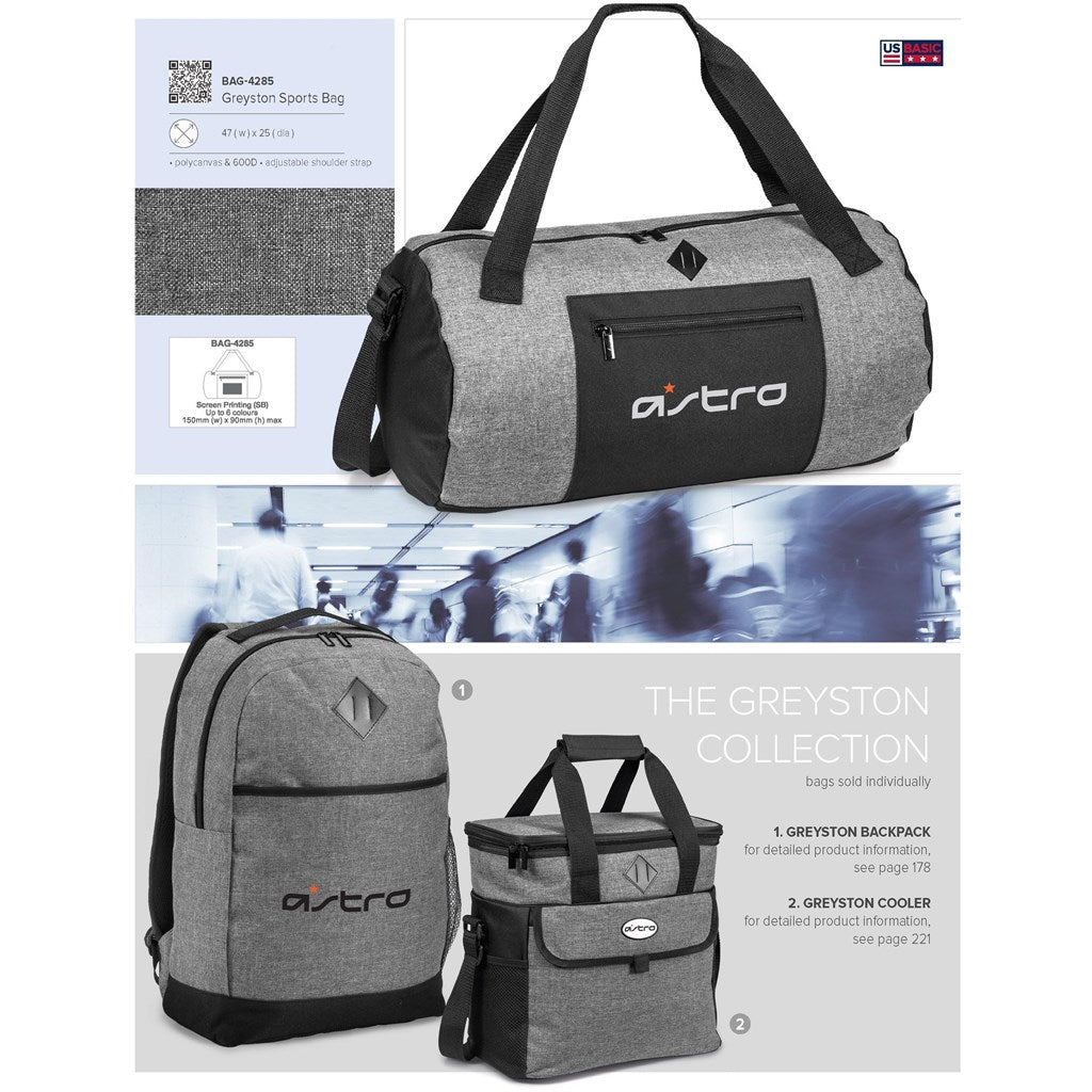 US Basic Greyston Sports Bag - Image 7