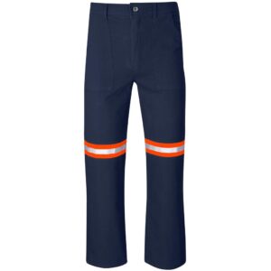 Artisan Premium 100% Cotton Pants - Reflective Legs - Orange Tape