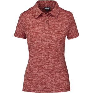 Ladies Echo Golf Shirt - Red