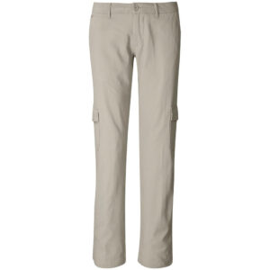 Ladies Cargo Pants - Stone