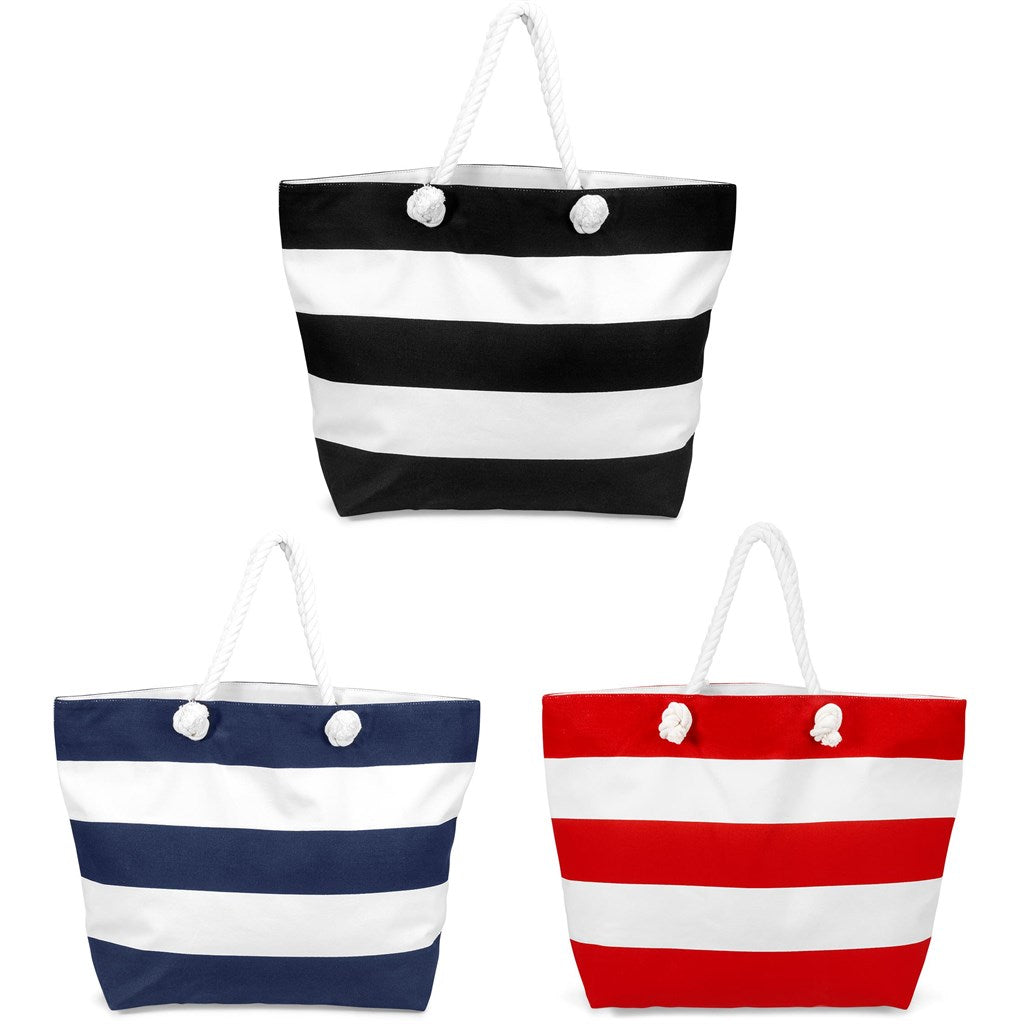 US Basic Coastline Cotton Beach Bag - Image 4