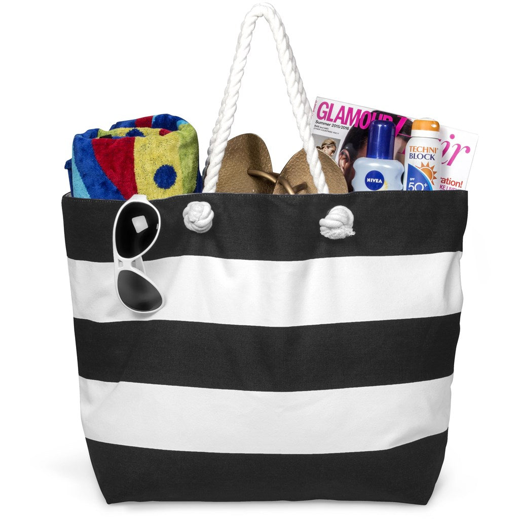 US Basic Coastline Cotton Beach Bag - Image 6