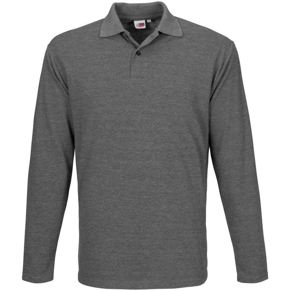 Mens Long Sleeve Elemental Golf Shirt - Image 5