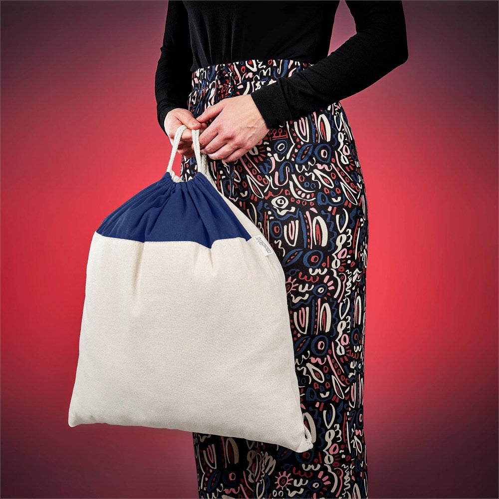 Kooshty Dominica Jumbo Cotton Drawstring Bag - Image 6