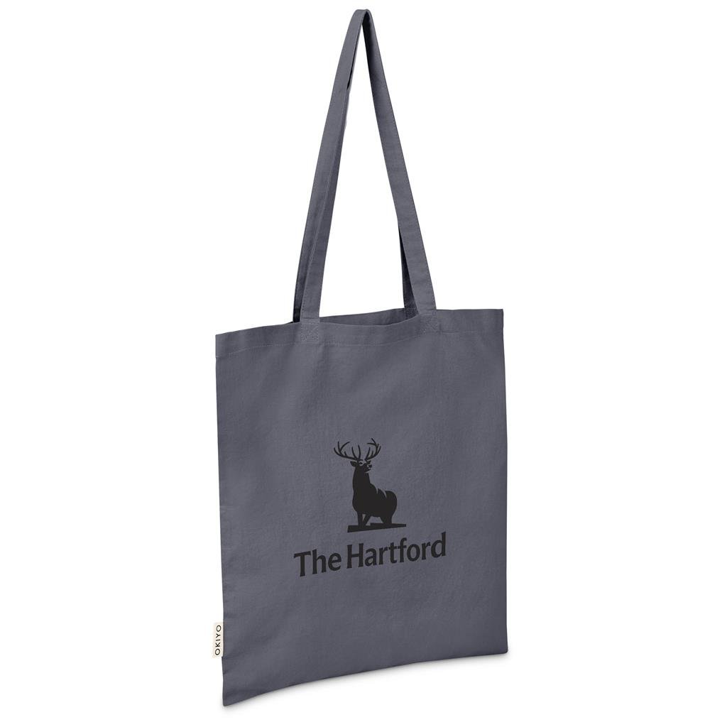 Okiyo Ito Recycled Coloured Cotton Shopper - Image 3
