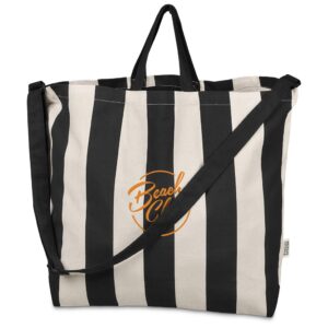 Okiyo Natsuri Recycled Cotton Canvas Large Beach Bag