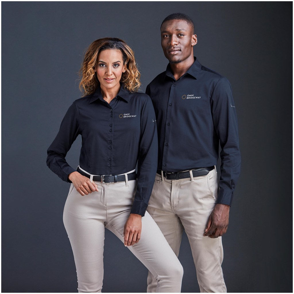 Ladies Long Sleeve Alex Varga Opus Stretch Shirt - Image 5