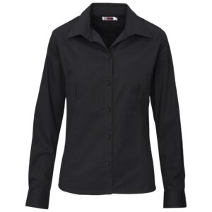 Ladies Long Sleeve Cotton Twill Moderna Shirt