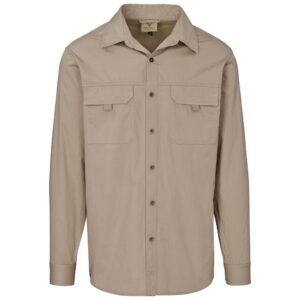 Mens Long Sleeve Mawenzi Twill Shirt