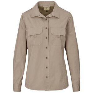 Ladies Long Sleeve Mawenzi Twill Shirt