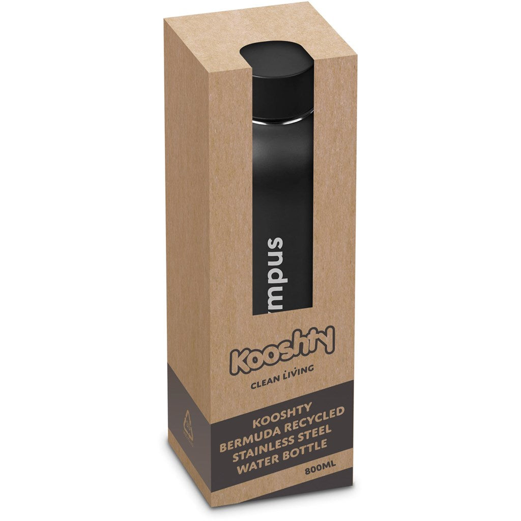 Kooshty Bermuda Recycled Stainless Steel Water Bottle – 800ml - Image 22