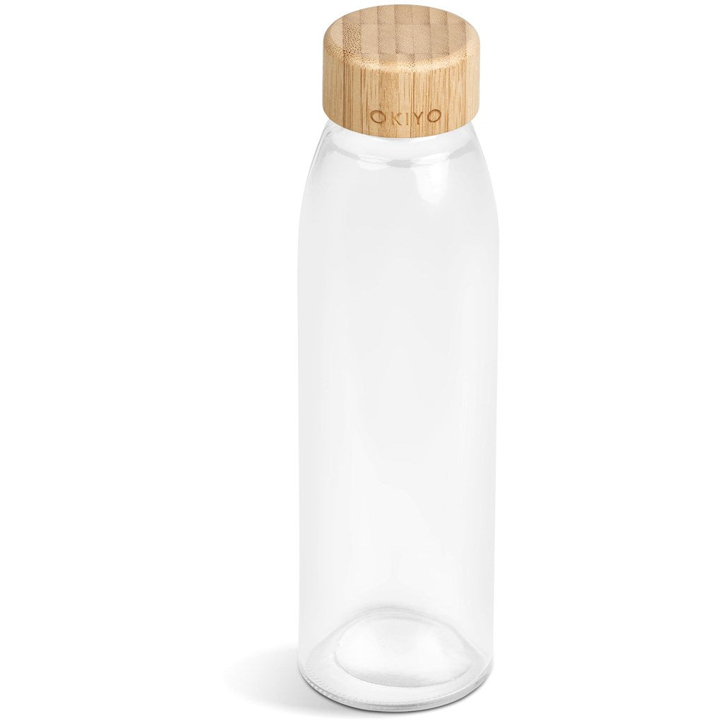 Okiyo Wabi-Sabi Glass Water Bottle - 500ml - Image 5