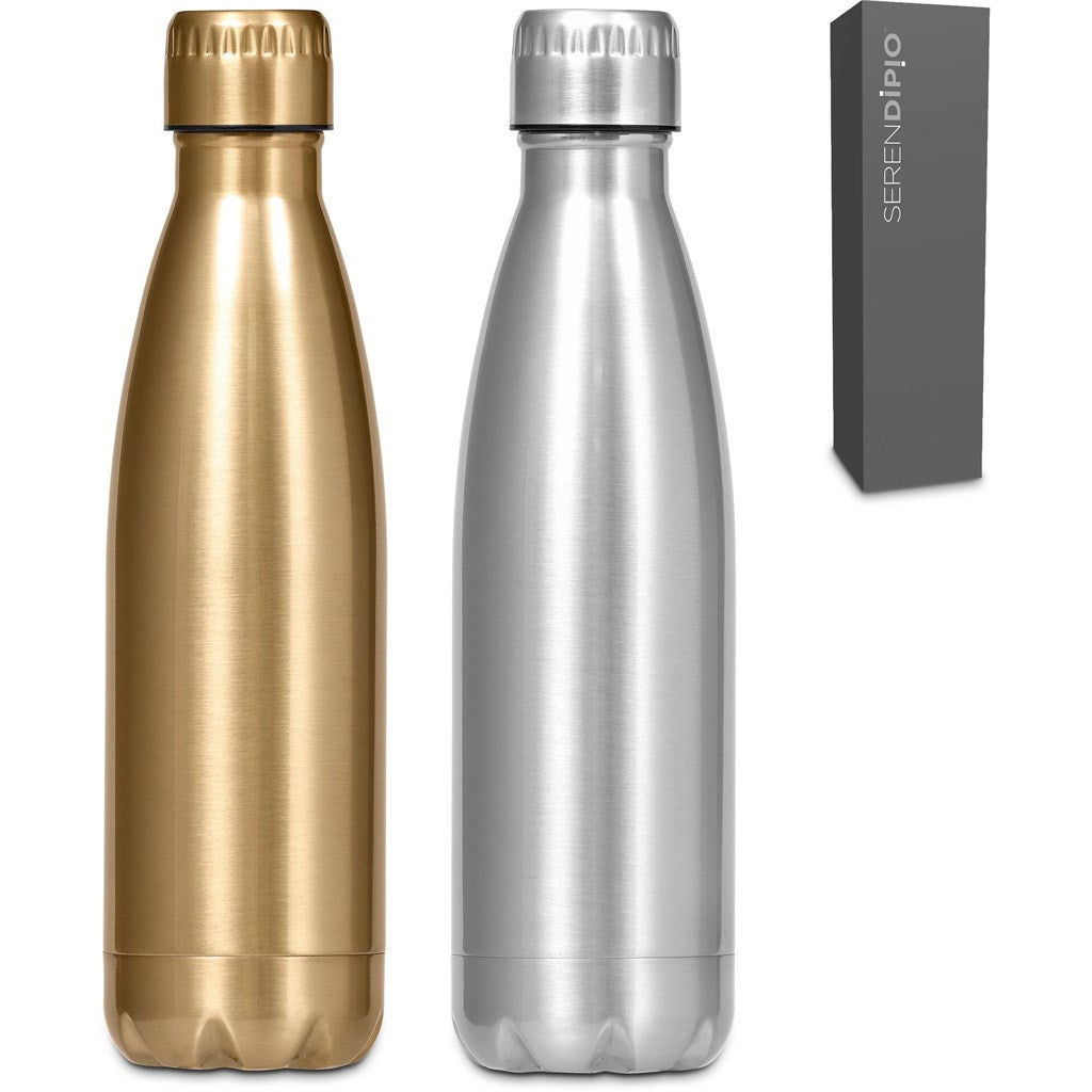 Serendipio Discovery Stainless Steel Vacuum Water Bottle - 500ml - Gold - Image 6