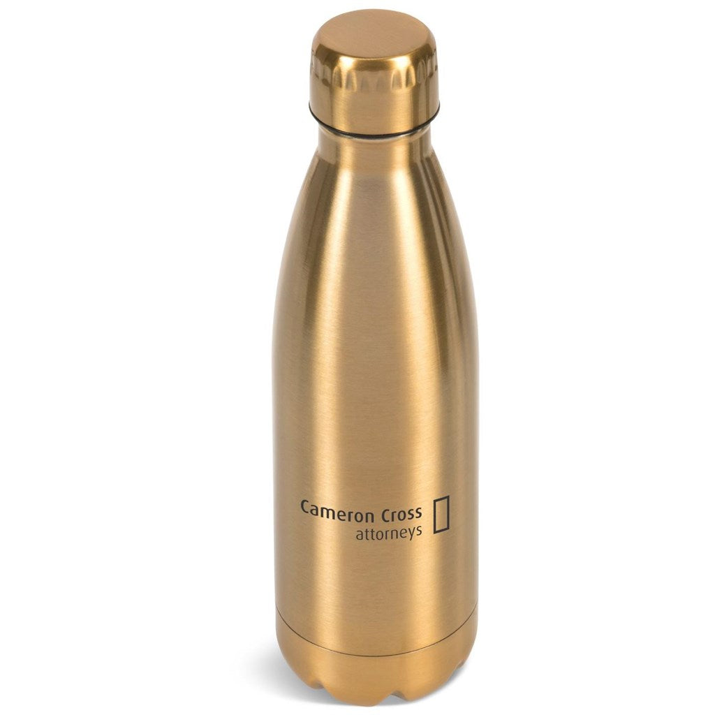 Serendipio Discovery Stainless Steel Vacuum Water Bottle - 500ml - Gold - Image 3