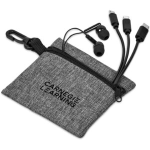 Altitude Zenia Earbuds & Tri-Cable Set - Blue