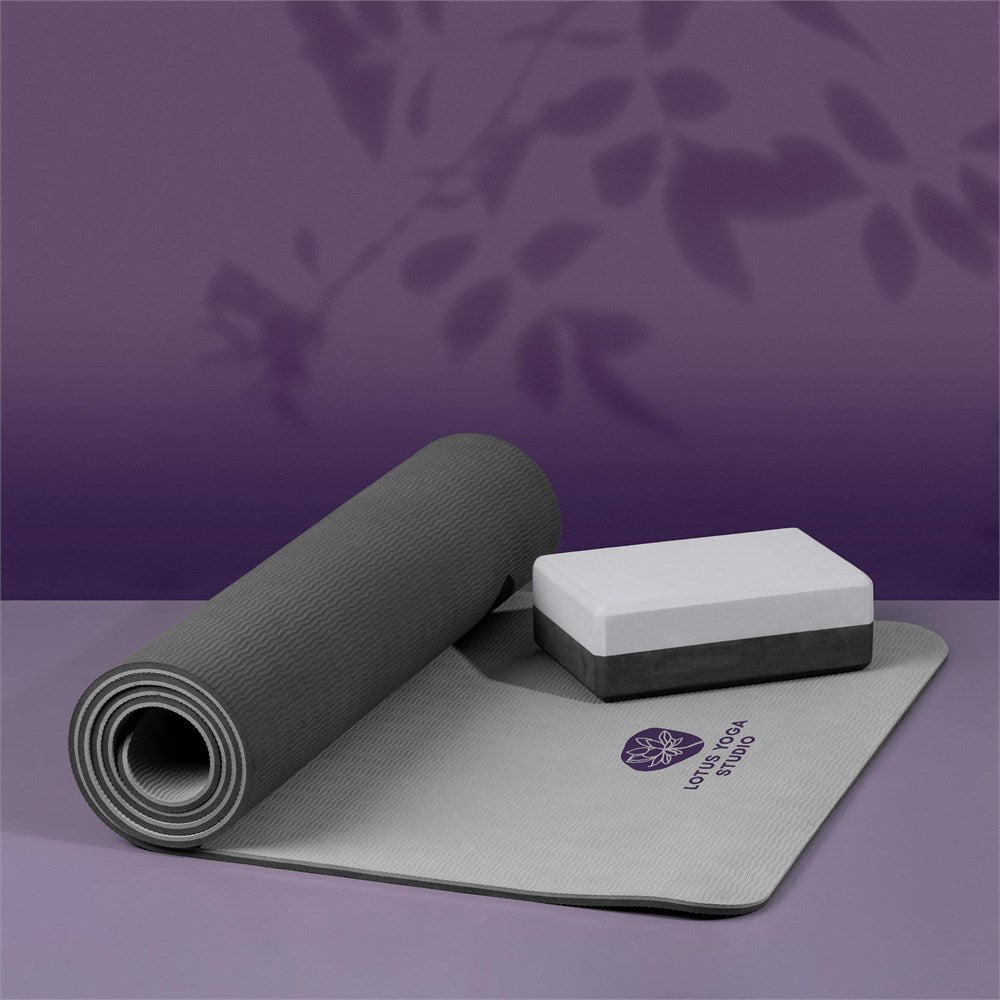 Eva & Elm Eclipse Two Tone Exercise Mat - Image 8