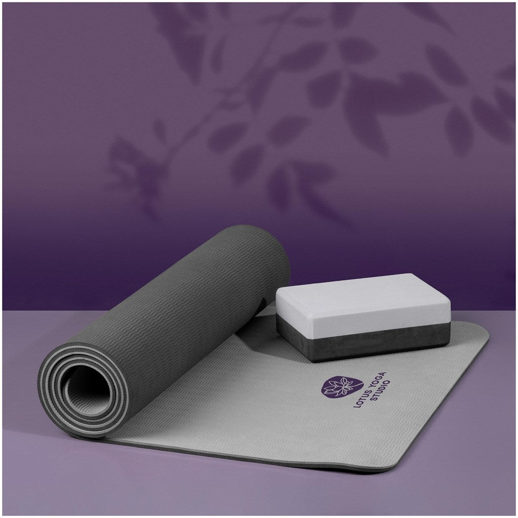 Eva & Elm Eclipse Two Tone Exercise Mat - Image 3