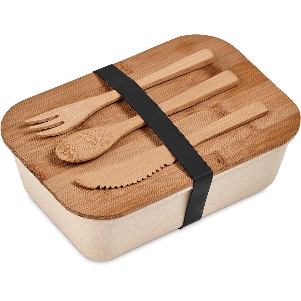 Kooshty Natura Plus Bamboo Fibre Lunch Box Set - Image 4