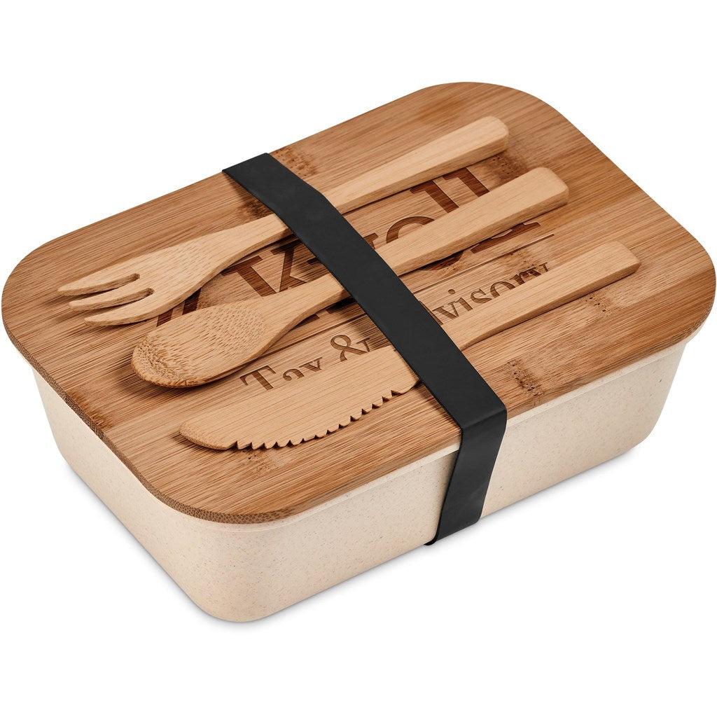 Kooshty Natura Plus Bamboo Fibre Lunch Box Set - Image 3