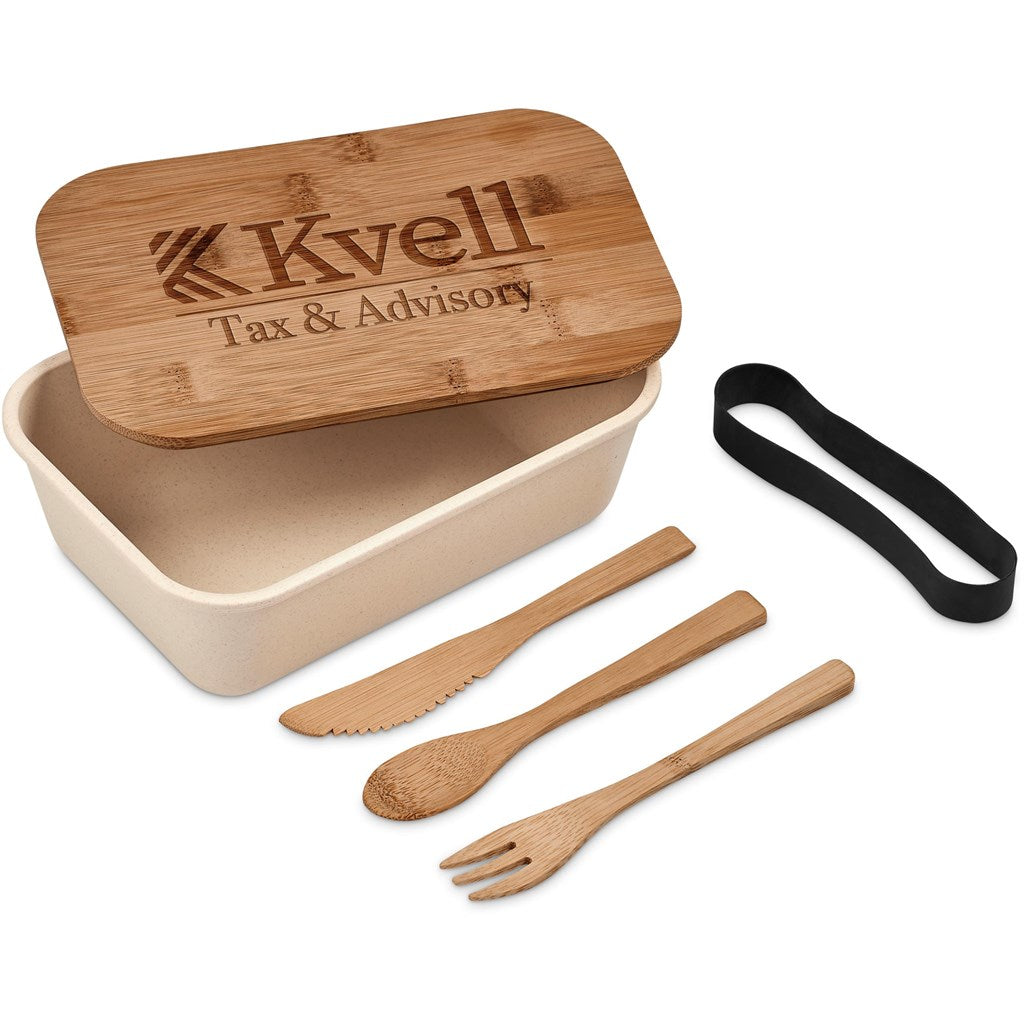 Kooshty Natura Plus Bamboo Fibre Lunch Box Set - Image 5