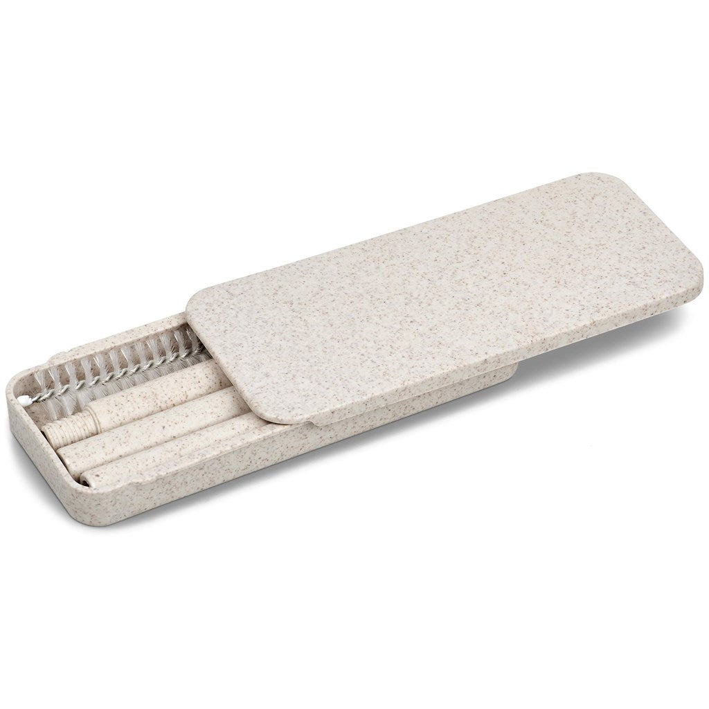 Okiyo Saiko Wheat Straw Straw Set - Image 6