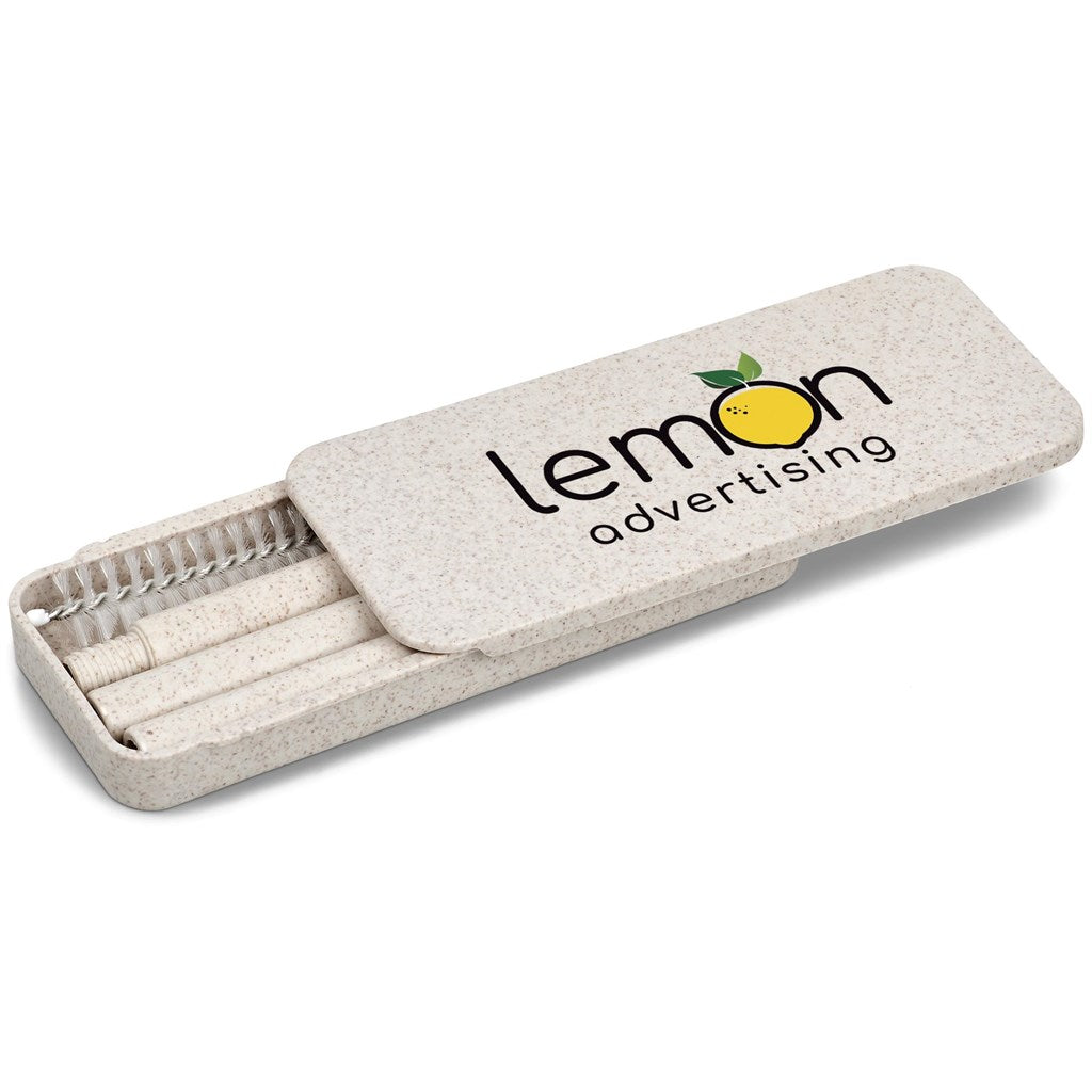 Okiyo Saiko Wheat Straw Straw Set - Image 3