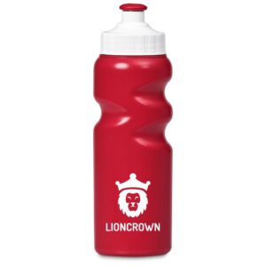 Altitude Baltic Plastic Water Bottle - 330ml - Red