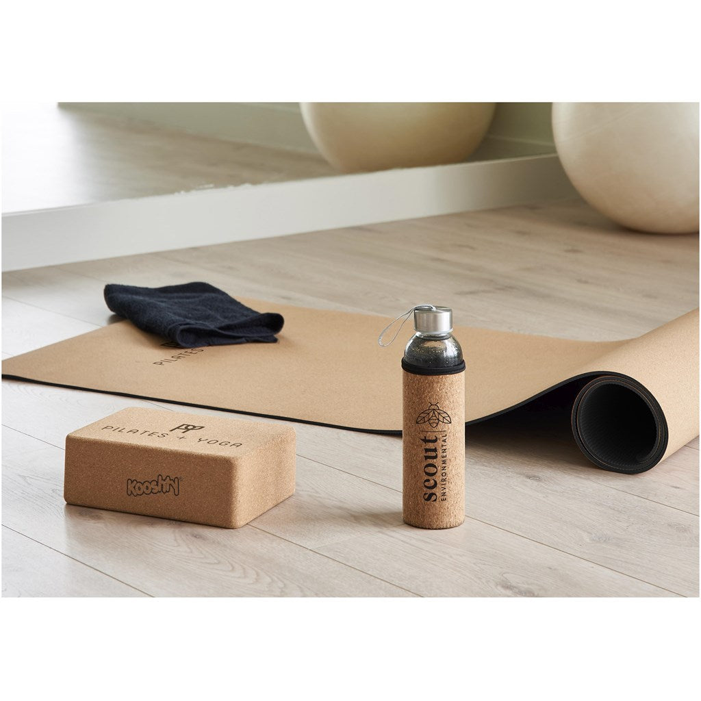 Kooshty Kork Glass Water Bottle - 500ml - Image 4