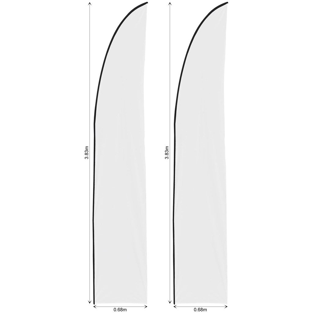 Legend 3m Sublimated Arcfin Flying Banner Skin - Set Of 2 (Excludes Hardware) - Image 3