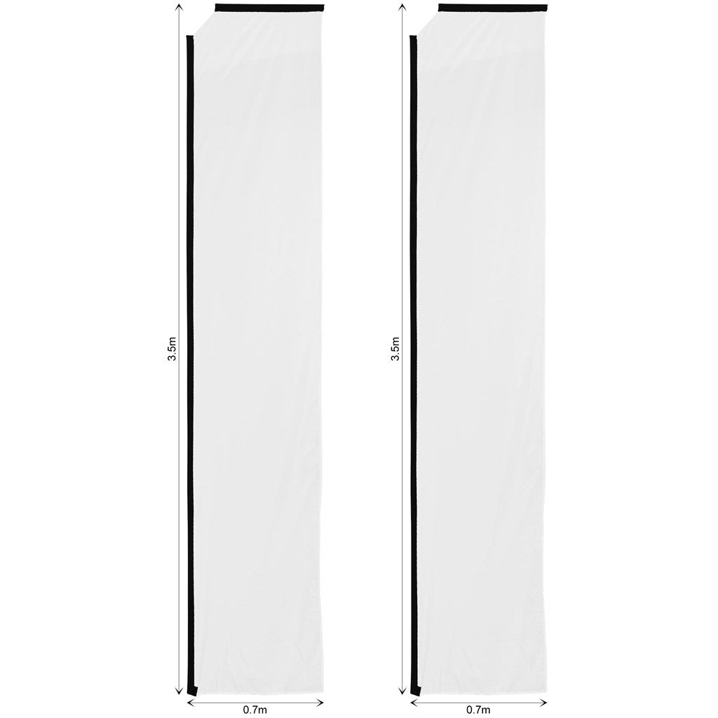 Legend 4m Sublimated Telescopic Flying Banner Skin - Set Of 2 (Excludes Hardware) - Image 3