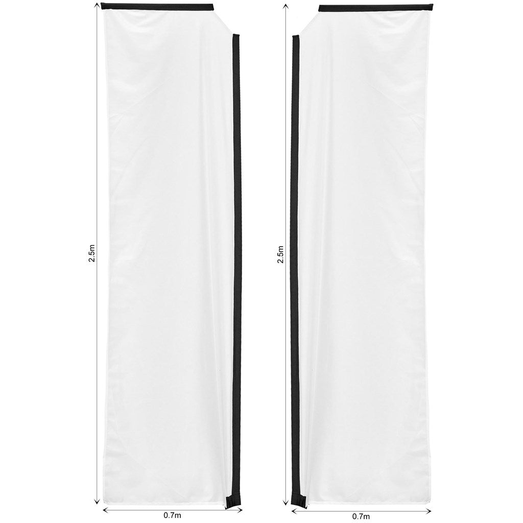 Legend 3m Sublimated Telescopic Double-Sided Flying Banner Skin (Excludes Hardware) - Image 3