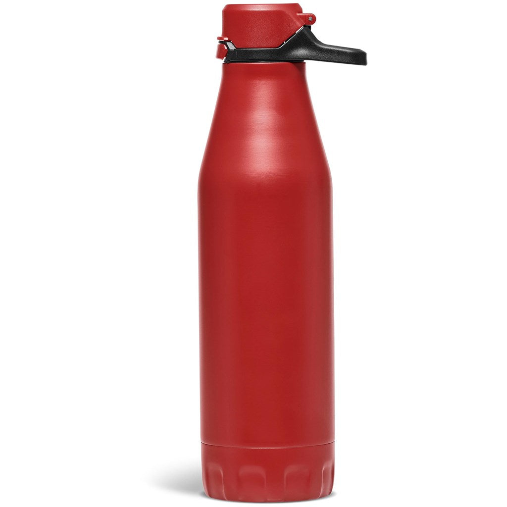 Slazenger Novac Stainless Steel Vacuum Water Bottle - 500ml - Red - Image 6