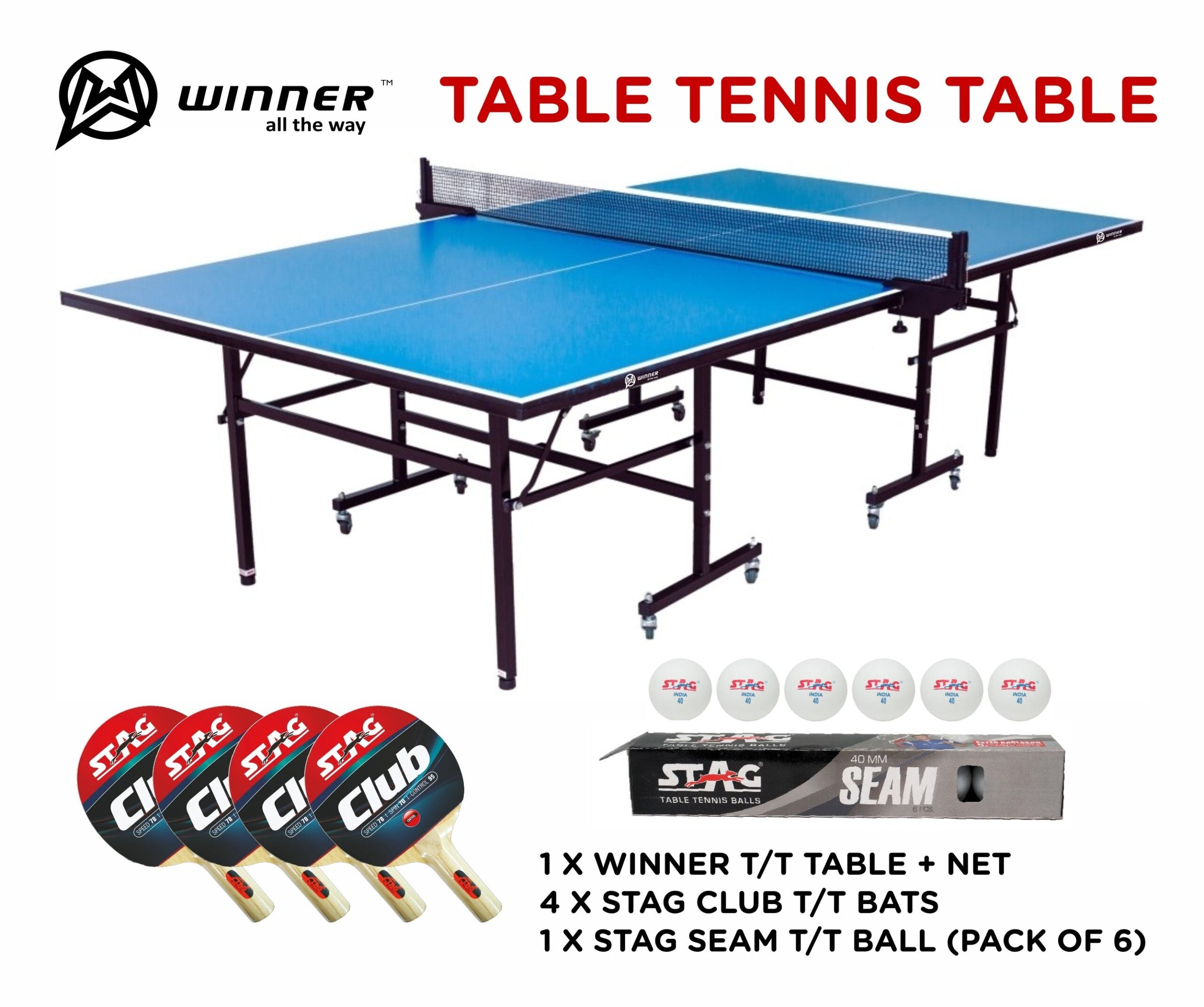 Winner Table Tennis Table - Image 2